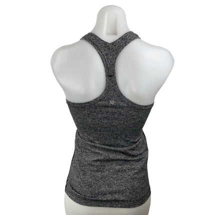 Lululemon Women's Gray Racerback Yoga Workout Running Athletic Tank Top Size 2
