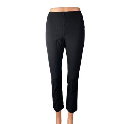 Veronica Beard Women's Black High Rise Slim Straight Trousers Dress Pants Size 8