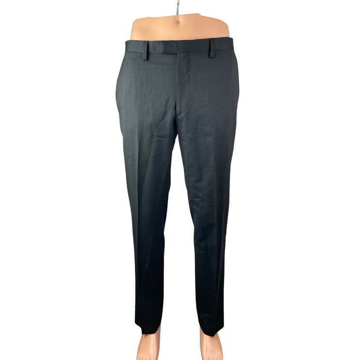 Banana Republic Marzotto Wool High Rise Slim Straight Trousers Dress Pants 32x32