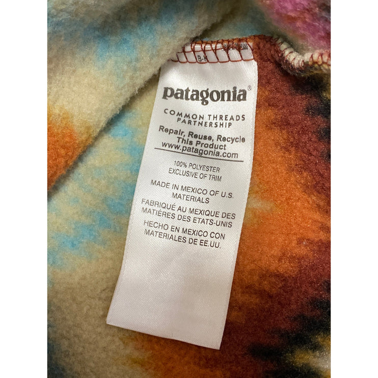 Patagonia Synchilla Snap T Timber Twist Aztec Multicolor Long Sleeve Sweater S