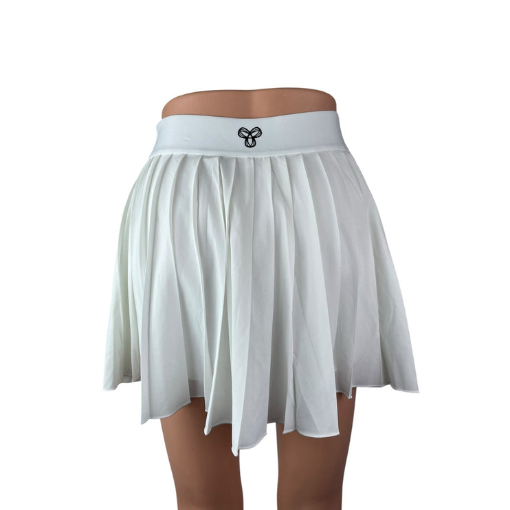 NEW Aritzia TNAction Womens White Yoga Tennis Athletic Activewear Skort Skirt XS
