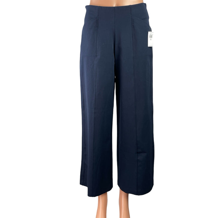 NEW Old Navy Pixie Navy Blue High Rise Baggy Wide Leg Trousers Pants Size XSP