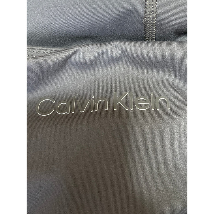 Calvin Klein Gray High Waisted Skinny Activewear Athletic Yoga Leggings Pants M