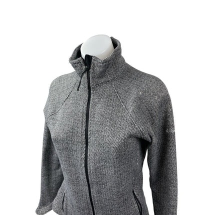 Columbia Optic Got It II Women's Herringbone Long Sleeve Sweater Coat Jacket M