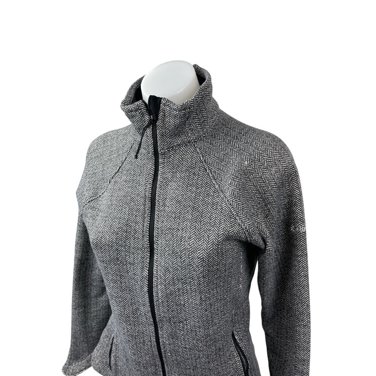Columbia Optic Got It II Women's Herringbone Long Sleeve Sweater Coat Jacket M