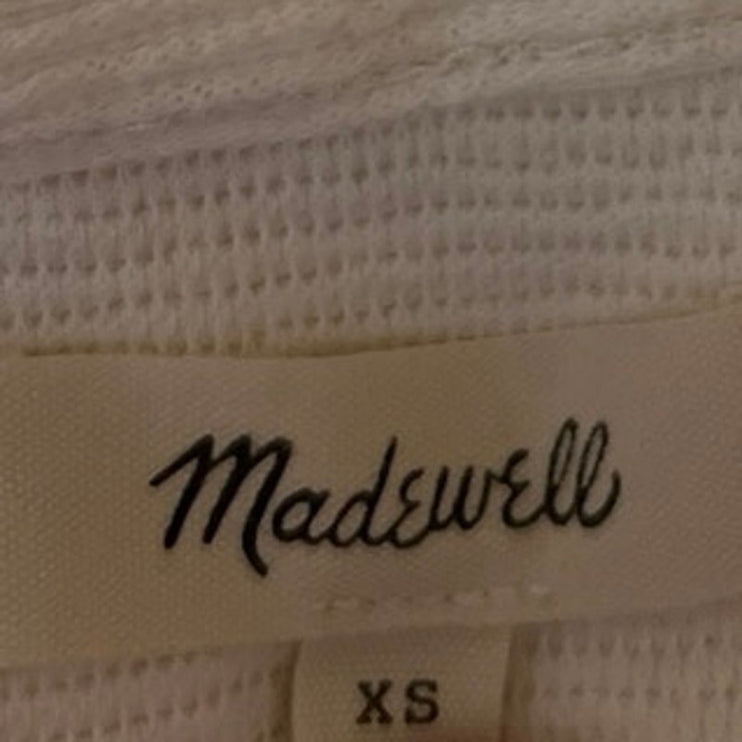 Madewell Women's Cream Long Sleeve Button Down Cardigan Sweater Top Size XS