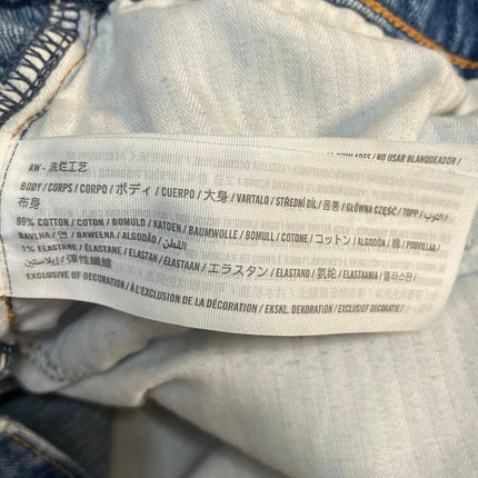 Abercrombie & Fitch Relaxed Barrel Baggy Wide Straight Denim Jeans Pants Sz 28/6