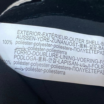 Zara Women's Black Velvet Velour High Waisted Midi A-line Pencil Skort Skirt M