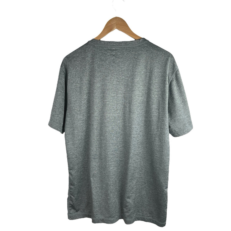 Vuori Tradewind Performance Men's Gray Short Sleeve Pullover Tee T-Shirt Top L