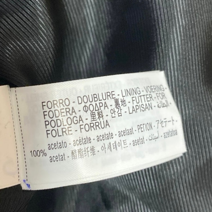 Zara Women's Black Gold Buttons Collar Long Sleeve Crop Shirt Jacket Top Size M