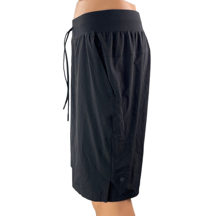 Lululemon Men's Gray Drawstring Running Gym Workout Training Athletic Shorts L