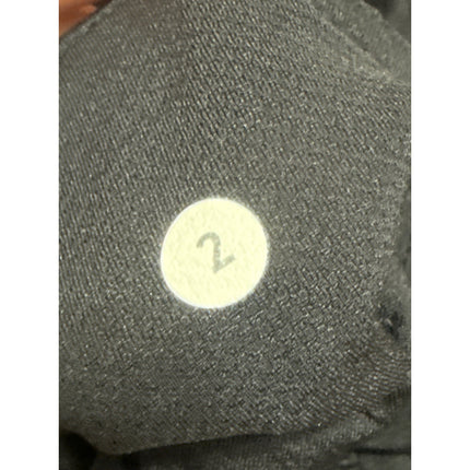 Lululemon Women's Black Mid Rise Crop Yoga Gym Athletic Leggings Pants Size S