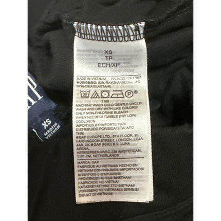 Gap Women's Black High Waisted Yoga Workout Athletic Leggings Pants Size XS