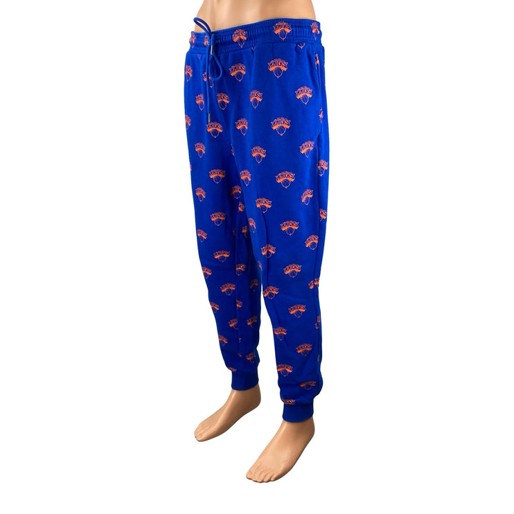 The Wild Collective New York Knicks NBA Men's Blue Jogger Sweat Pants Size L