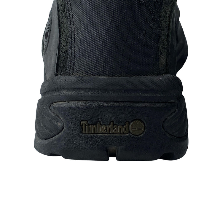 Timberland Flume Mens Black Lace Up Round Toe Mid Top Waterproof Hiking Boots 11