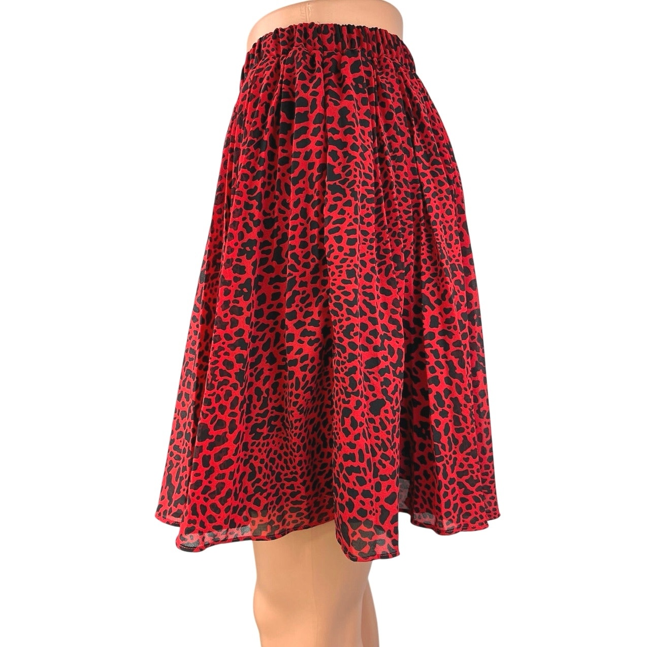 michael kors red leopard dress Michael Kors Collection