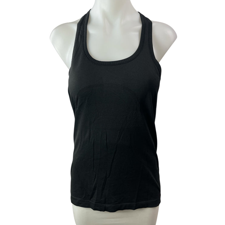 Lululemon Swiftly Tech Women's Black Racerback Yoga Athletic Tank Top Size 8