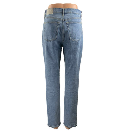 Everlane The Original Cheeky Women's Blue High Rise Straight Denim Jeans Size 26
