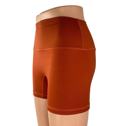 Set Active Form Cloud Brown Coral Yoga Workout Running Athletic Biker Shorts S