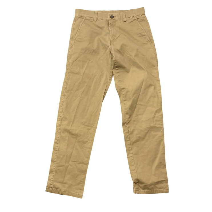 Haggar H26 Men's Beige Khaki Tan Straight Leg Chino Trousers Pants Size 28x30
