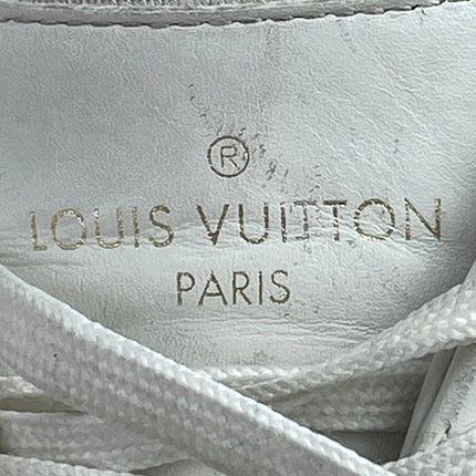 Louis Vuitton Run Away Men's White Lace Up Low Top Sneakers Shoes Size 11.5