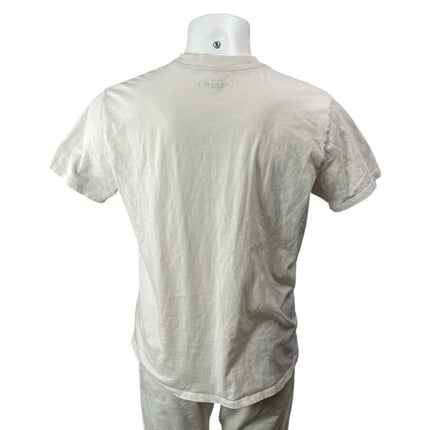 Abercrombie & Fitch Men's White West Village Records Graphic T Shirt Tee Top M