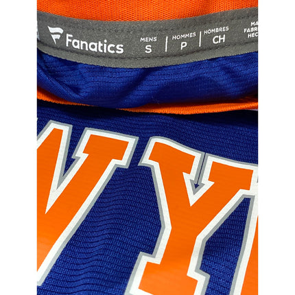 Fanatics New York Knicks Fernandez #8 NBA Basketball Mens Blue Jersey Tank Top S
