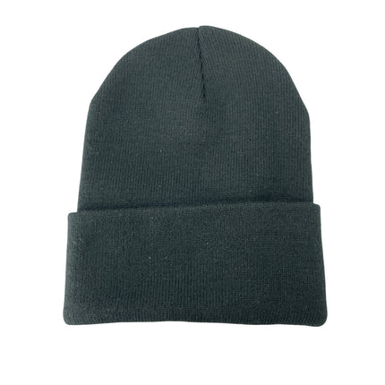 SoulCycle Black Logo Cuffed Rib Knit Winter Snow Bonnet Beanie Hat One Size