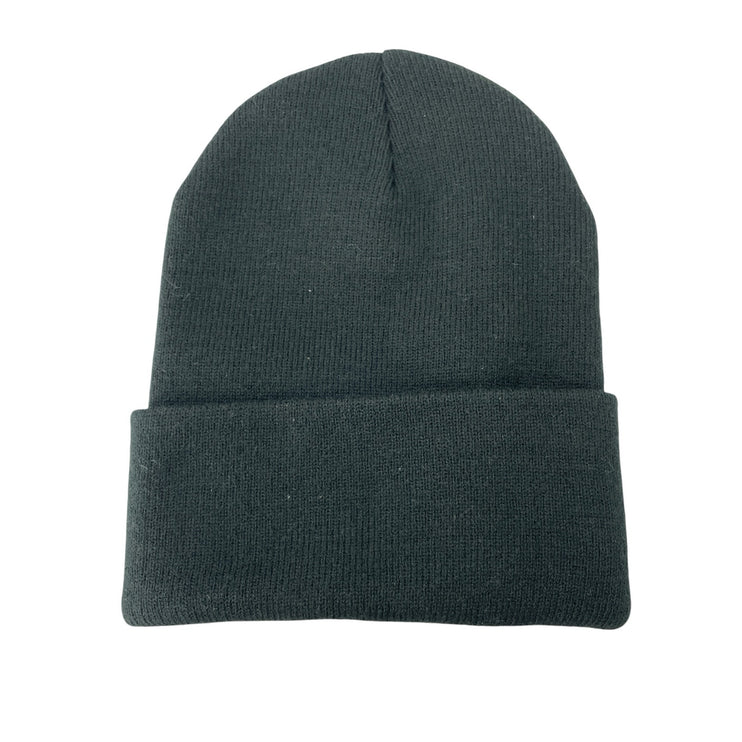 SoulCycle Black Logo Cuffed Rib Knit Winter Snow Bonnet Beanie Hat One Size