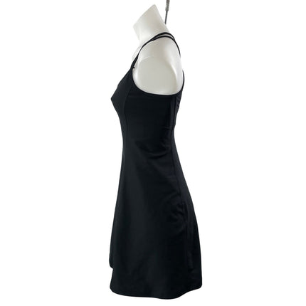 YPB Abercrombie & Fitch SculptLUX Black Sleeveless Tennis Mini Tank Dress Size S