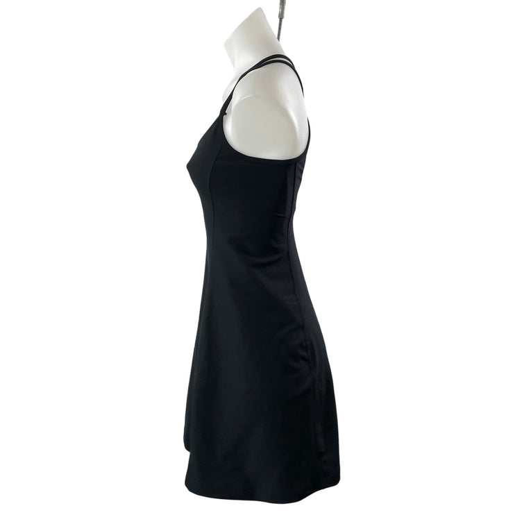 YPB Abercrombie & Fitch SculptLUX Black Sleeveless Tennis Mini Tank Dress Size S