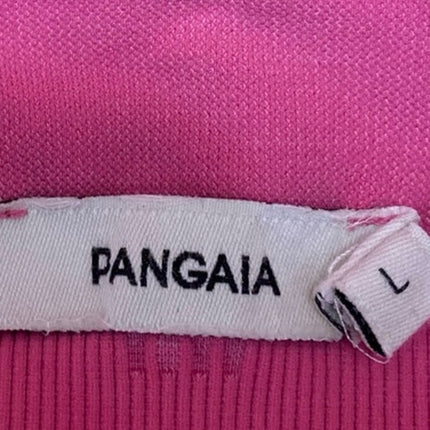 Pangaia Pink Sleeveless Activewear Gym Sports Bra & Biker Shorts Matching Set L