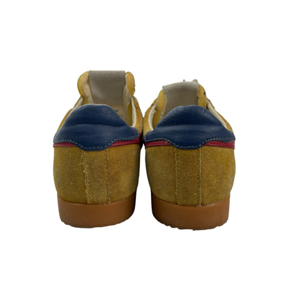 Gola Elan Women's Yellow Suede Lace Up Low Top Round Toe Sneakers Shoes Size 6