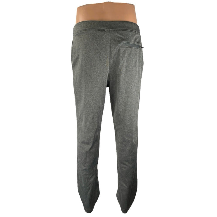 Eddie Bauer Men's Dark Gray Tapered Leg Slim Trousers Jogger Sweatpants Size M