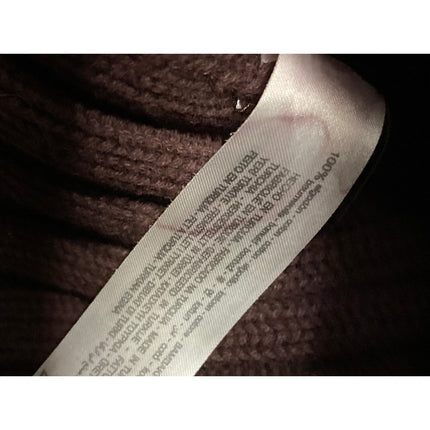 Zara Women's Brown Sleeveless Ribbed Knit Crew Neck Sweater Tank Top Size S