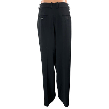 Aritzia Babaton Women's Black High Rise Straight Leg Trouser Dress Pants Size 12