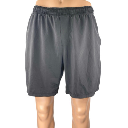 Lululemon Pace Breaker Men's Gray Elastic Waist Pockets Lined Training Shorts L