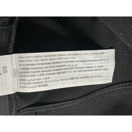 Abercrombie & Fitch The Loose High Rise Faux Leather Vegan Wide Leg Trousers 28