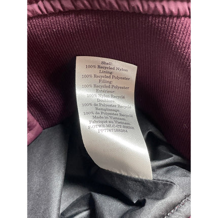 Everlane ReNew Oversized Purple Long Sleeve Windbreaker Bomber Coat Jacket Sz L