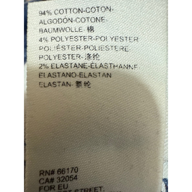 Anthropologie Pilcro Women's Blue High Waisted Skinny Denim Jeans Size 26