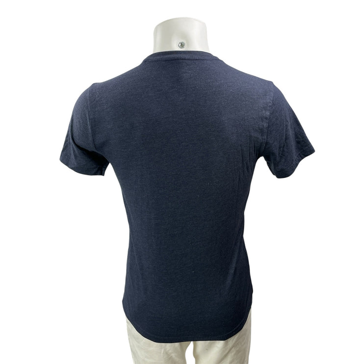 Bundle of 4 Banana Republic Men's Beige Black Blue Crew T Shirt Tee Top Size S