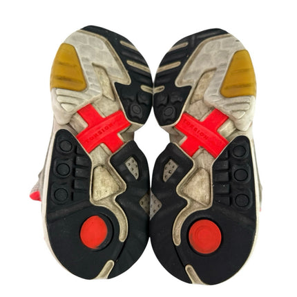 Adidas ZX Torsion Women's White Solar Red Lace Up Athletic Sneakers Shoes Sz 8.5