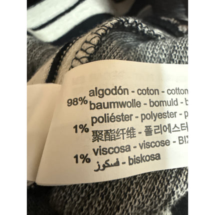 Zara Women's Gray Striped Fringe Elastic Waist Wide Leg Palazzo Trousers Pants M