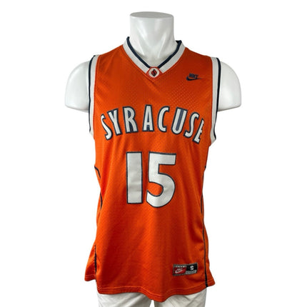 Nike Team Men's Orange Syracuse Carmelo Anthony #15 Basketball Tank Jersey Top S