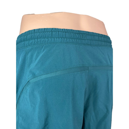 Lululemon Pace Breaker Linerless Men's Blue Workout Yoga Athletic Shorts Size M