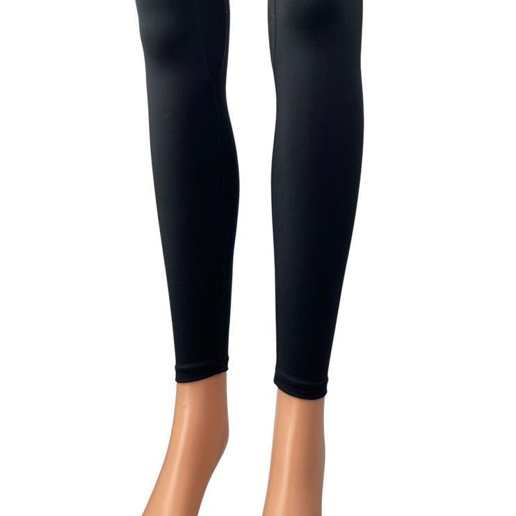 CSB x IM Women's Black Cinch Yoga Workout Running Athletic Leggings Pants Size S