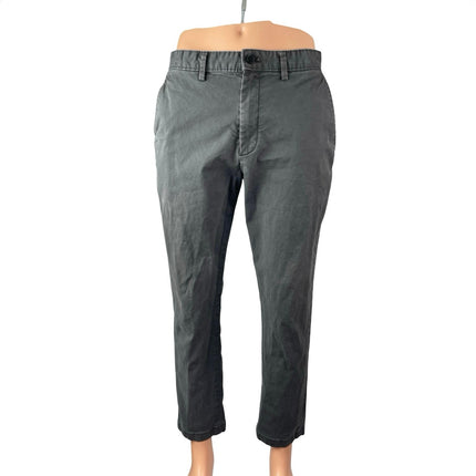 Banana Republic Mens Gray Athletic Fit Tapered Trousers Denim Jeans Pants 32x30