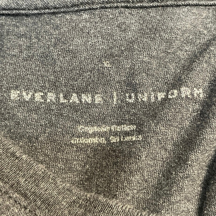 Everlane Men's Black Short Sleeve Crew Neck Basic Tee Casual T-Shirt Top Size XL