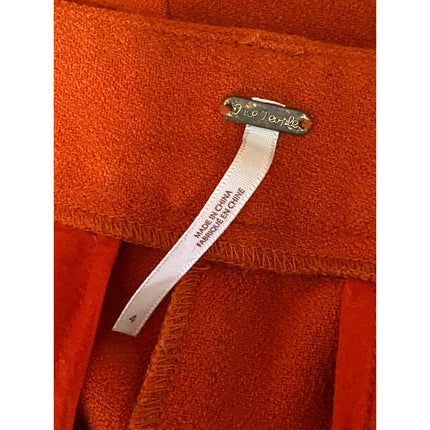 Free People Women's Coral Belted High Rise Wide Leg Baggy Trousers Pants Size 4