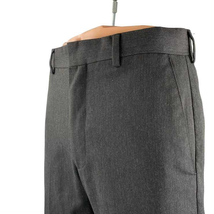 Merona Men's Gray High Rise Straight Slacks Chino Trousers Dress Pants Sz 30X32
